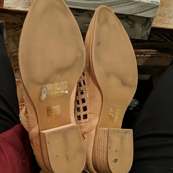 Lattice-work suede Jeffrey Campbell booties - Picture 5 of 5